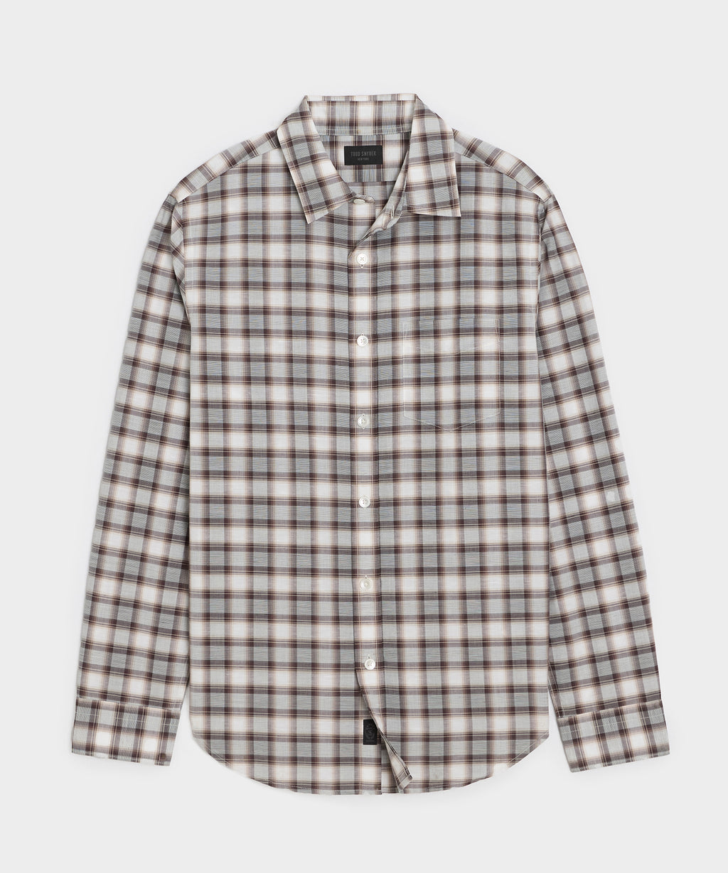 Cotton-Linen Sport Shirt