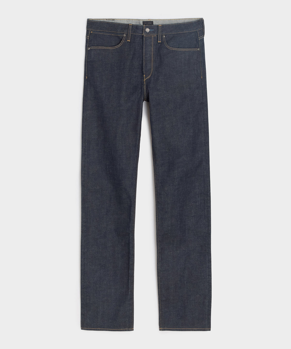 Straight Fit Japanese Selvedge Stretch Jean in Indigo