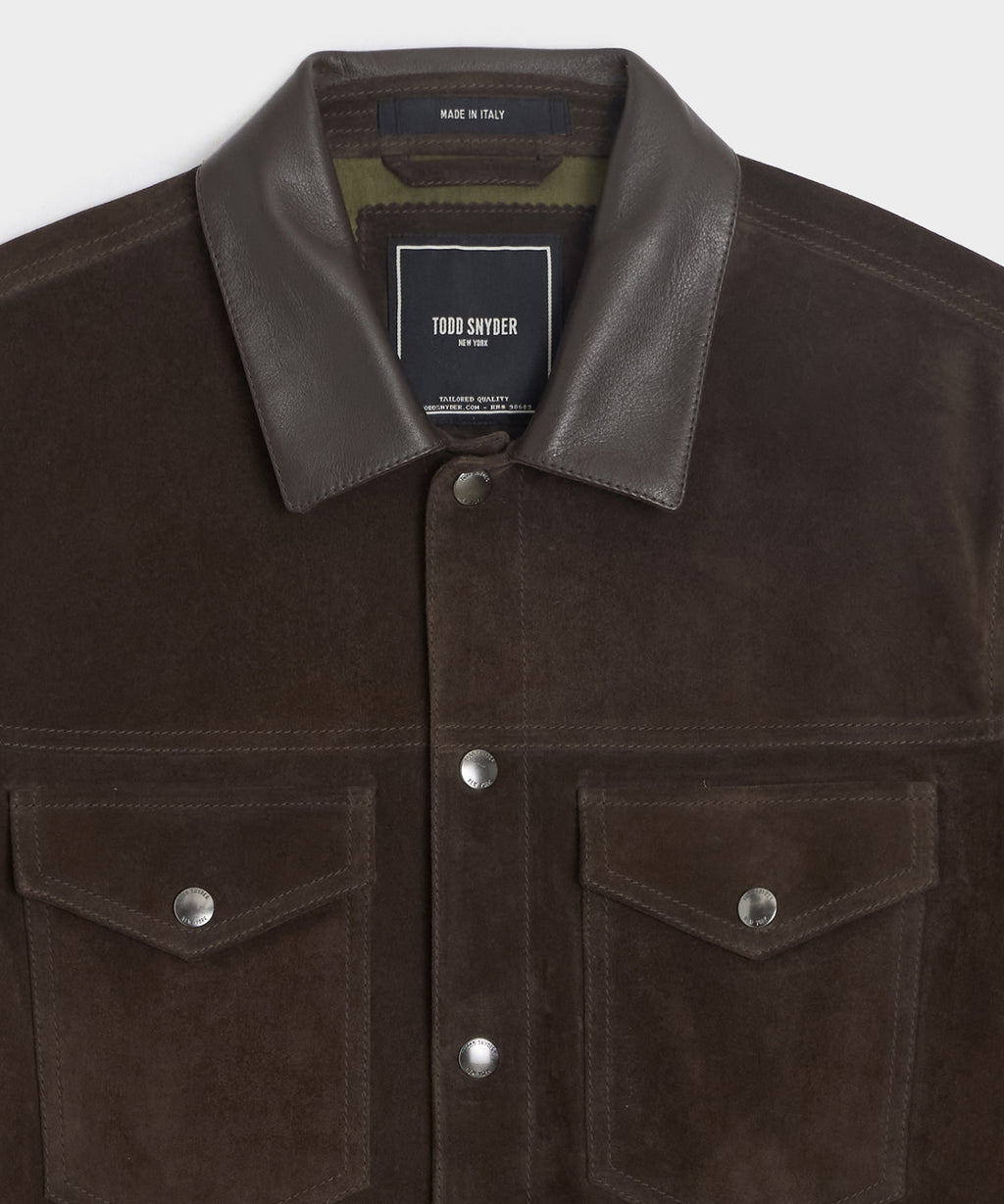 Italian Suede Dylan Jacket