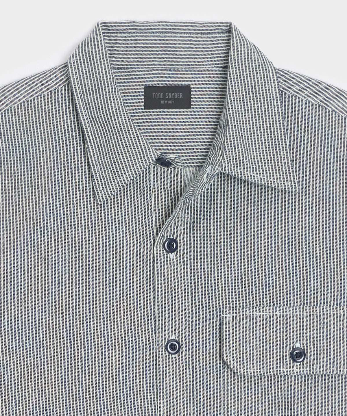 Hickory Stripe Mariner Shirt