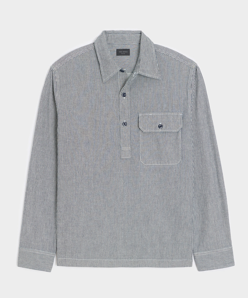 Hickory Stripe Mariner Shirt
