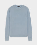 Silk-Cashmere Crewneck Sweater