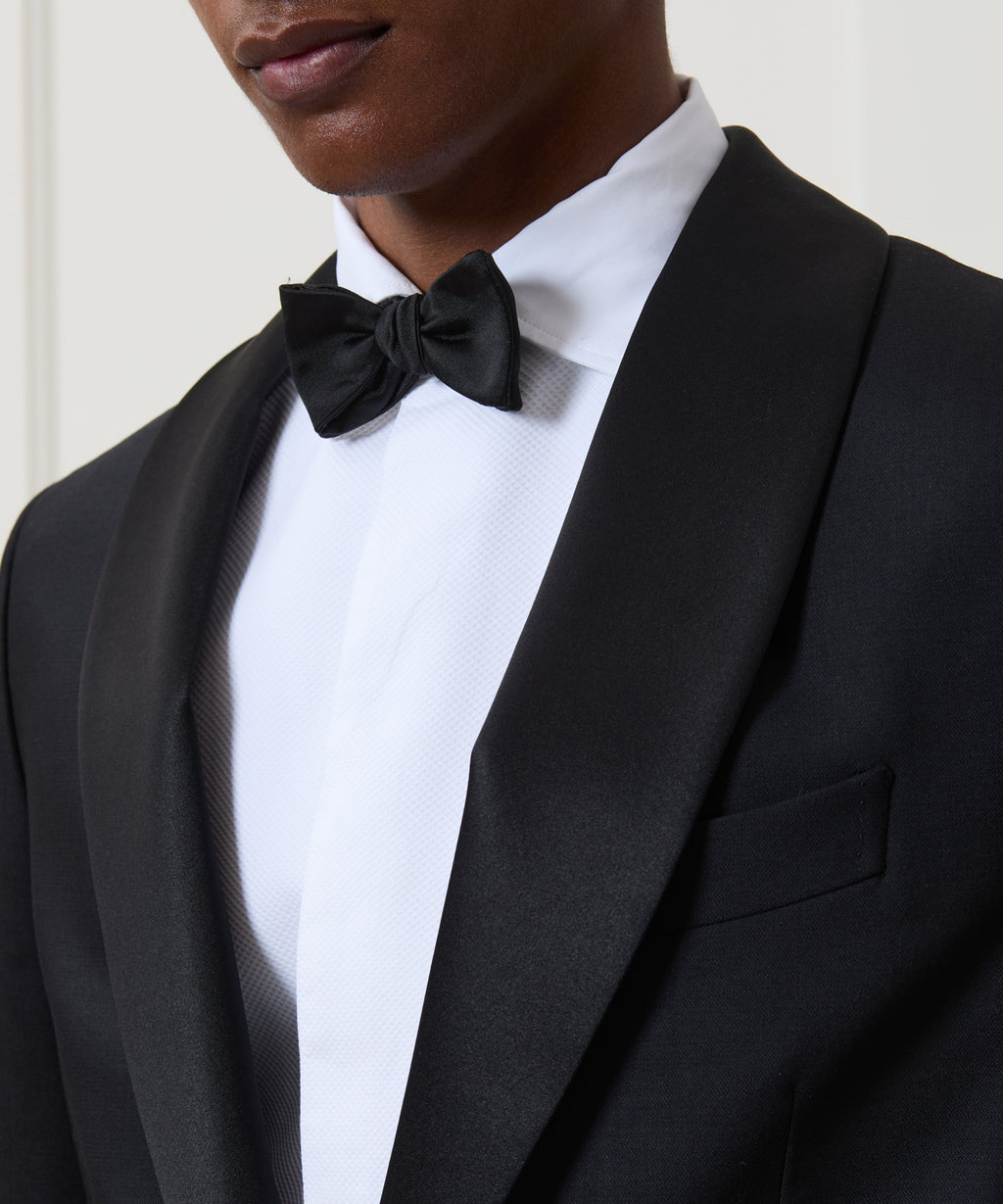 Slim Italian Wool Shawl Tuxedo