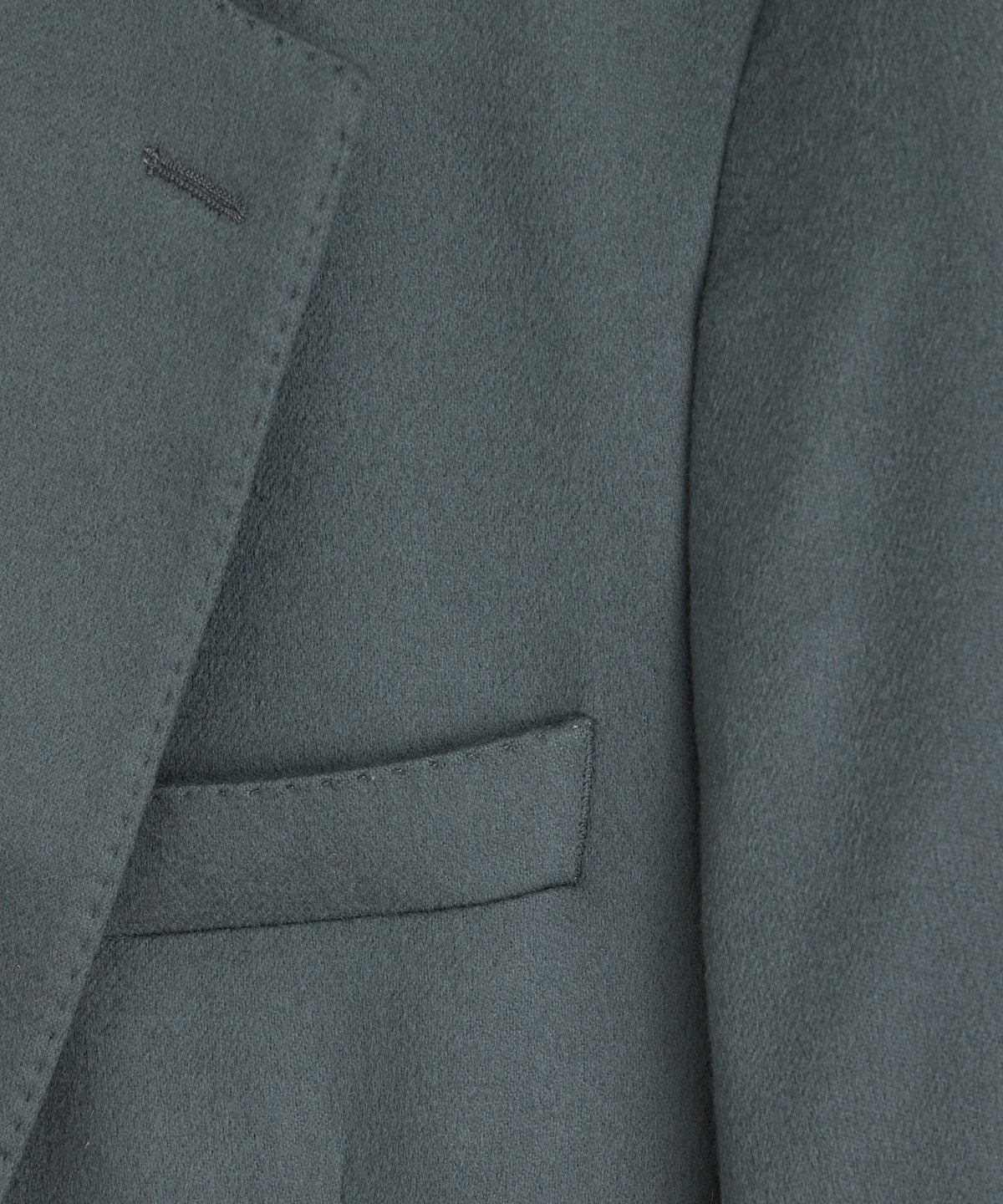 Italian Cashmere Sutton Jacket in Slate Blue