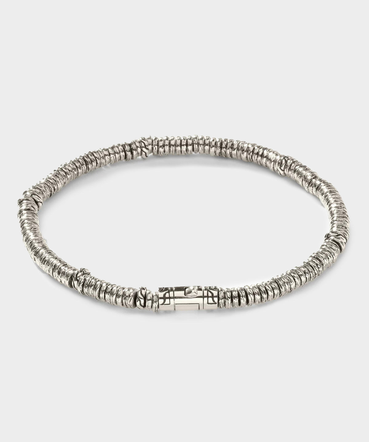 John Hardy Sterling Silver Heishi Bracelet