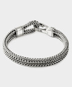 John Hardy Sterling Silver Double Row Bracelet