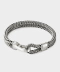 John Hardy Sterling Silver Double Row Bracelet
