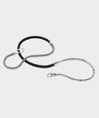 John Hardy Sterling Silver Heishi Triple Wrap Bracelet