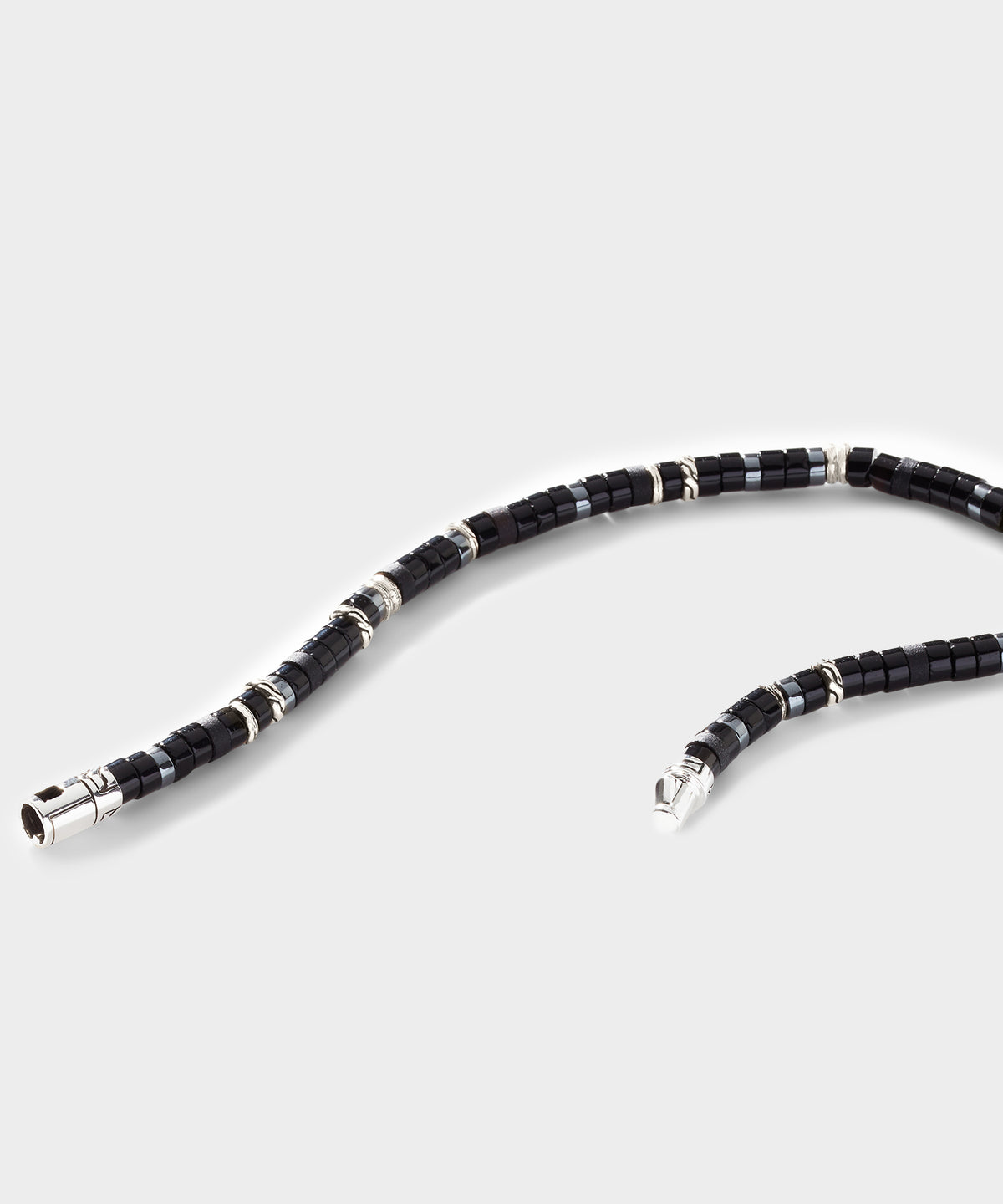 John Hardy Sterling Silver Heishi Bracelet