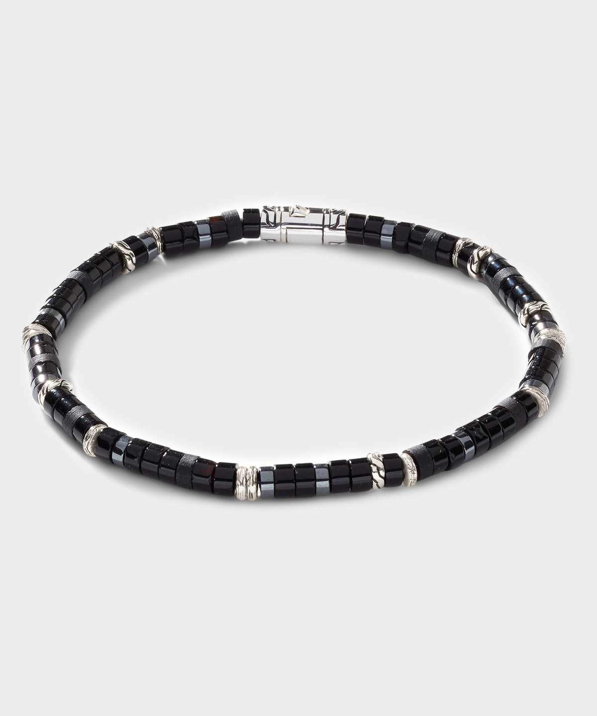 John Hardy Sterling Silver Heishi Bracelet