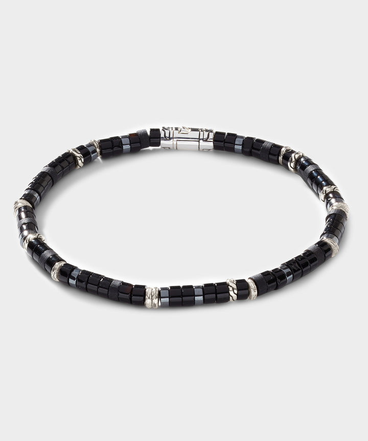 John Hardy Sterling Silver Heishi Bracelet