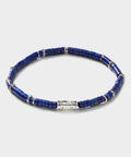 John Hardy Lapus Lazuli Heishi Bracelet