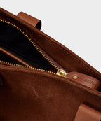 Bennett Winch Suede Tote Bag