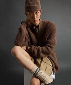 Todd Snyder x Woolrich Cotton Zip-Up Sweater