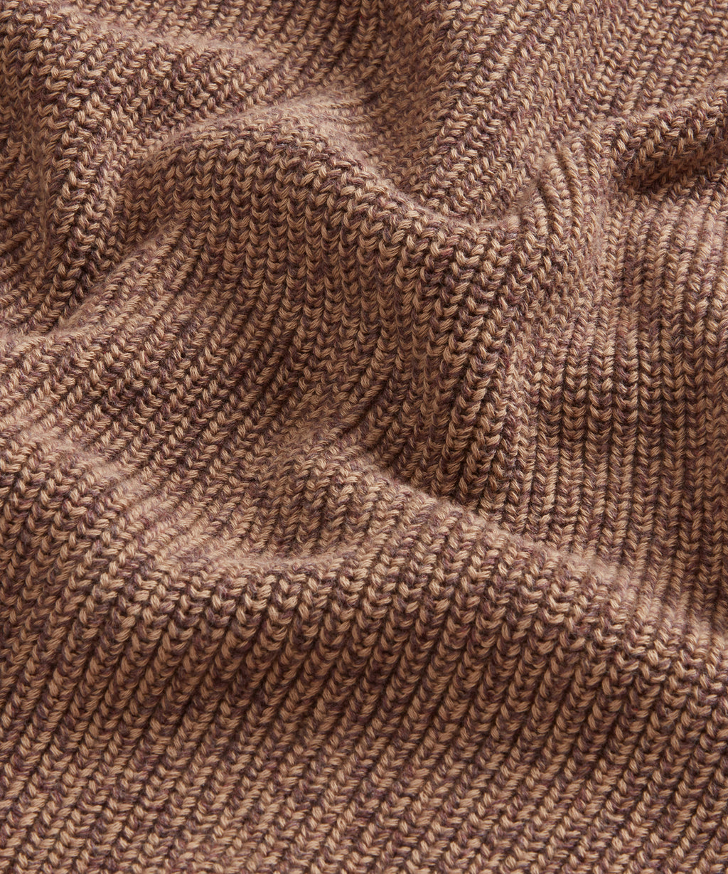 Todd Snyder x Woolrich Cotton Zip-Up Sweater