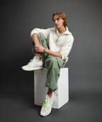 Todd Snyder x Woolrich Sneaker in Off White
