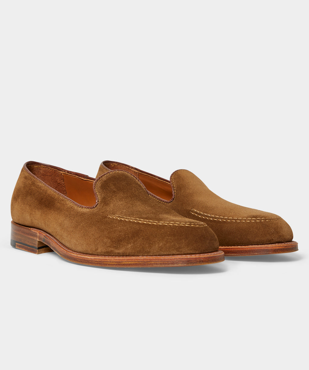 Todd Snyder X Alden Venetian Suede Loafer
