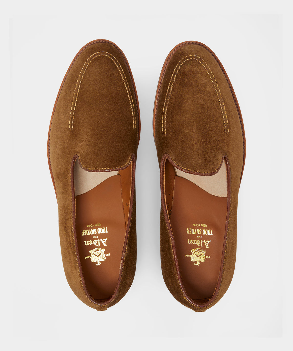 Todd Snyder X Alden Venetian Suede Loafer