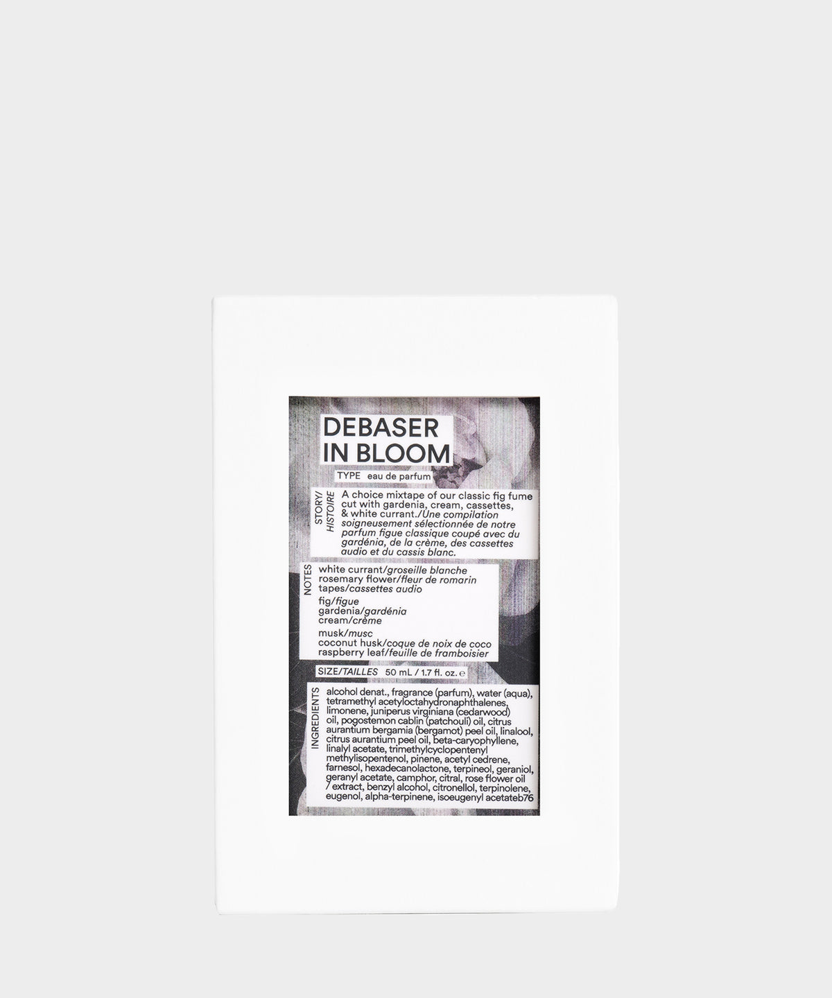 View of the D.S. & DURGA Debaser in Bloom 50ml Fragrance.