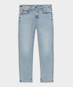High-Rise Slim Stretch Jean in Light Indigo