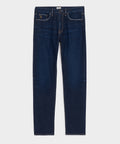 High-Rise Slim Stretch Jean in Dark Indigo