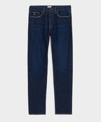 High-Rise Slim Stretch Jean in Dark Indigo