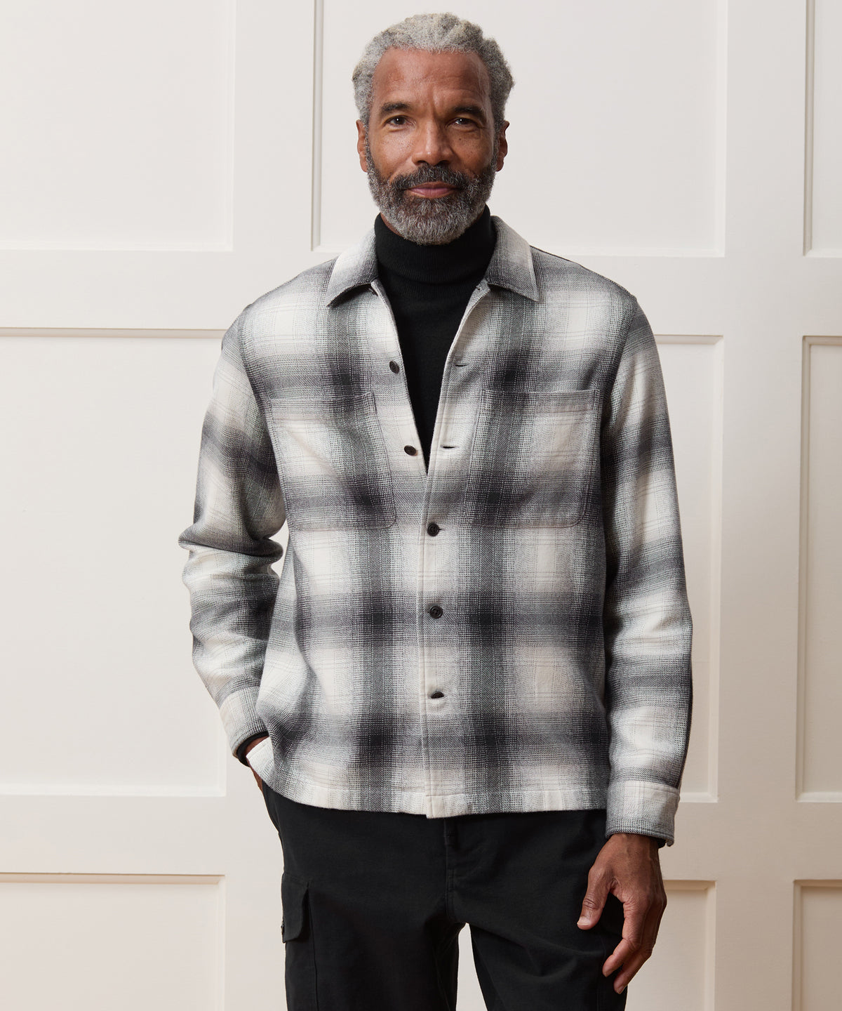 Italian Double-Brushed Flannel Shirt