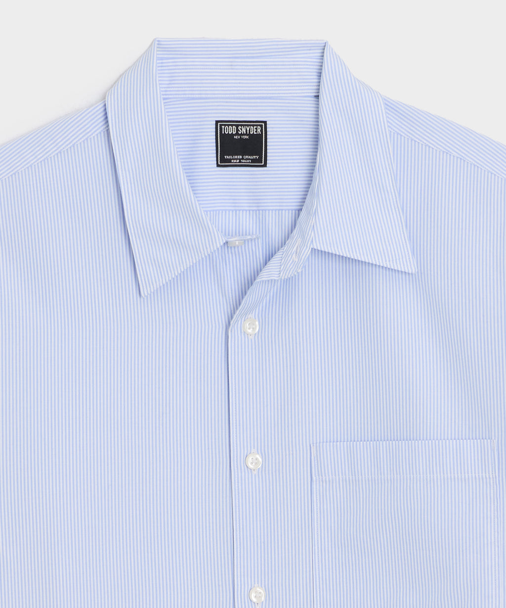 Easy Cut Poplin Sport Shirt