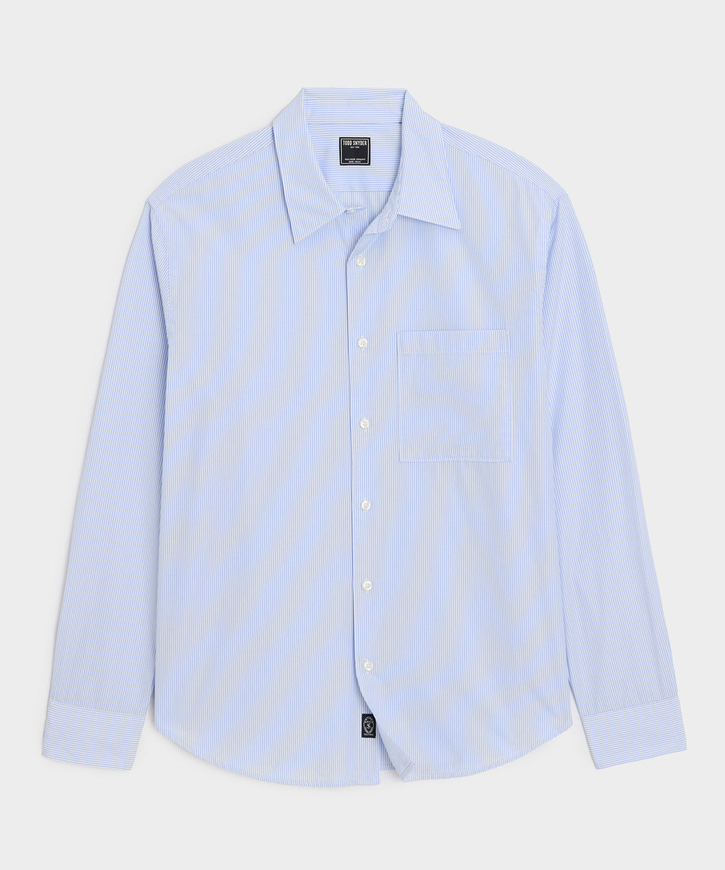 Easy Cut Poplin Sport Shirt