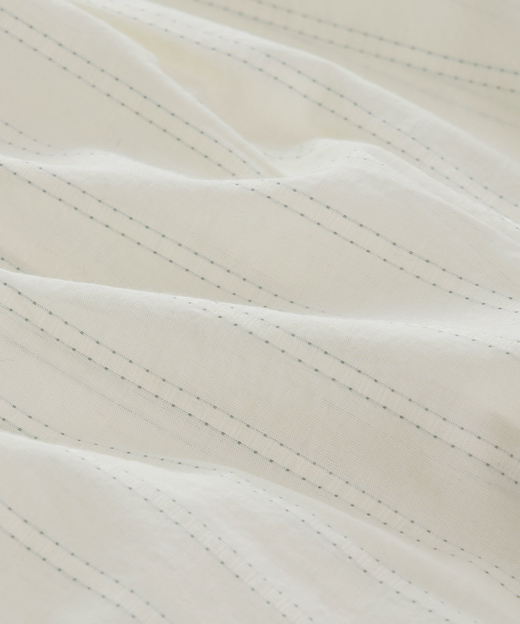 Brushed Poplin Camp Collar Shirt