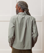 Brushed Poplin Camp Collar Shirt