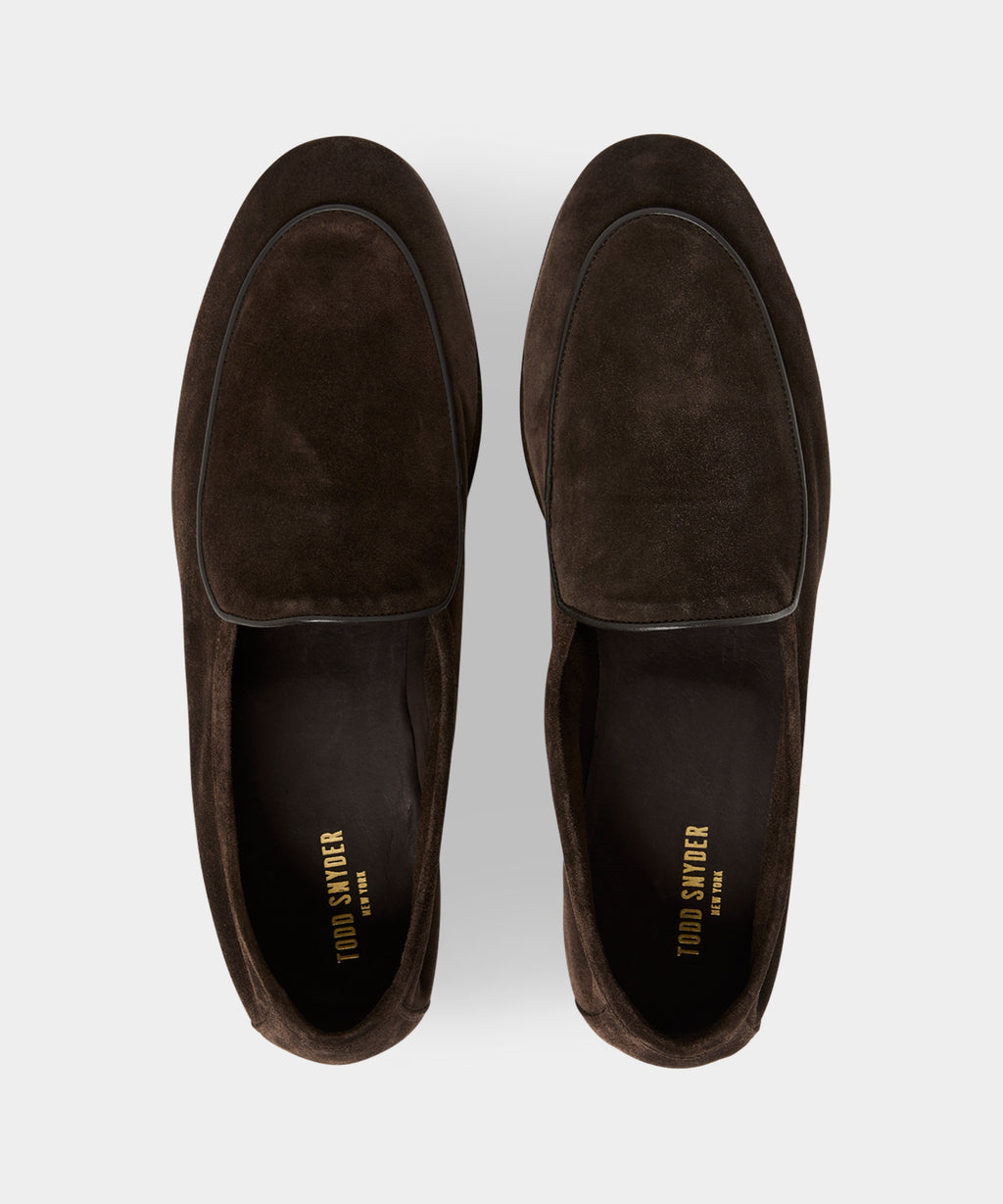Italian Suede Venetian Loafer