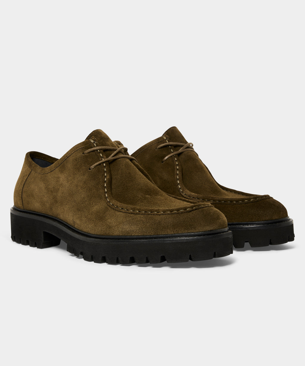 Suede Derby Shoe