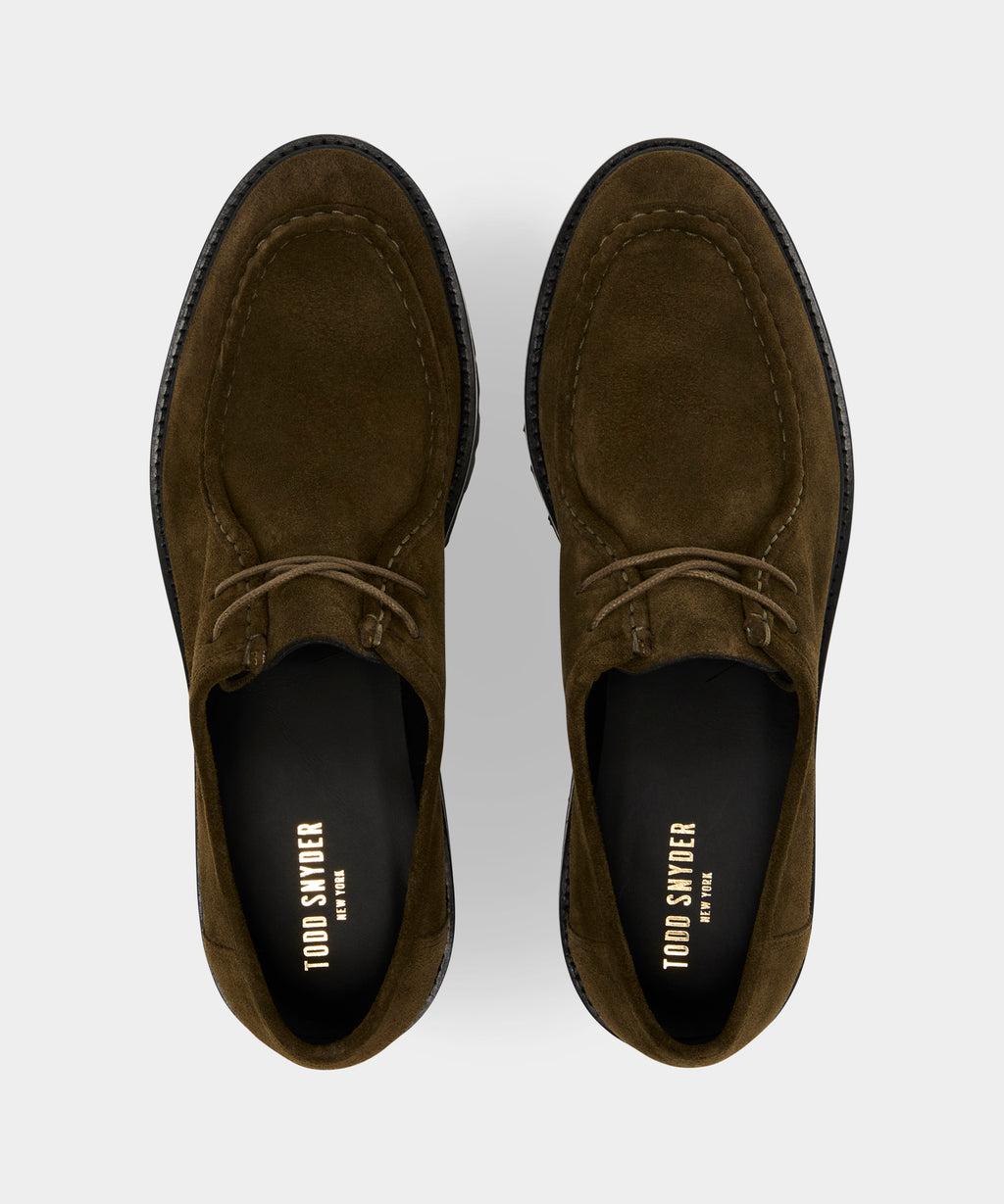 Suede Derby Shoe