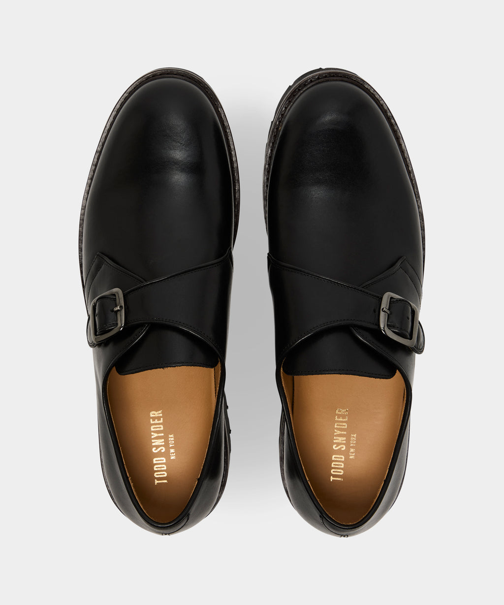 Lug Monk Strap Shoe
