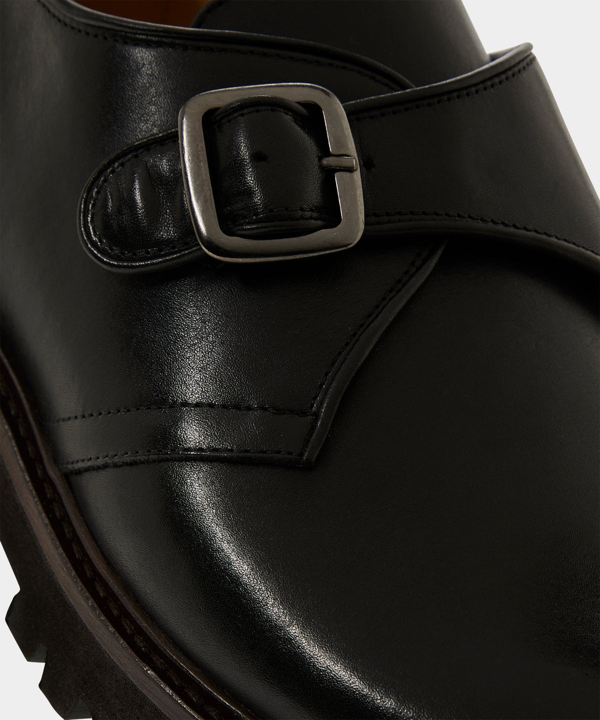 Lug Monk Strap Shoe
