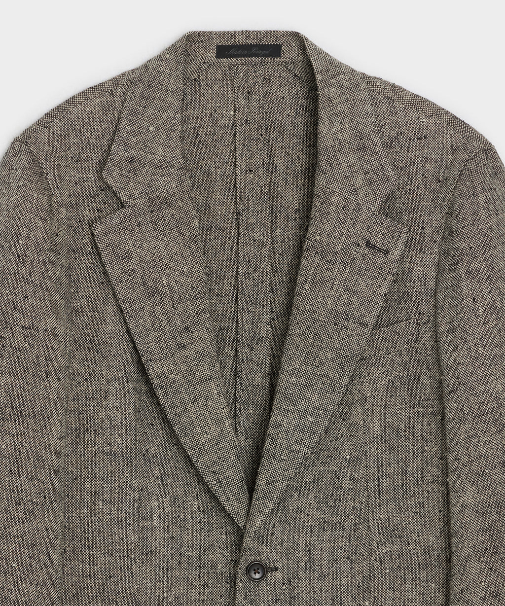 Italian Silk-Linen Donegal Sport Coat
