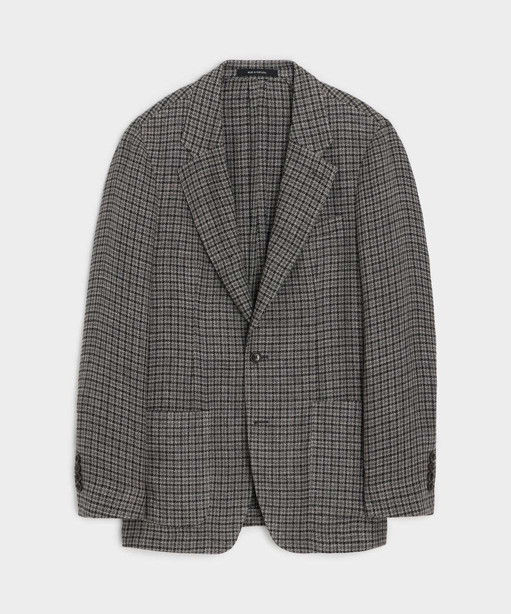 Italian Linen Houndstooth Sport Coat