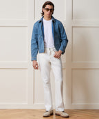 Western Jean in White
