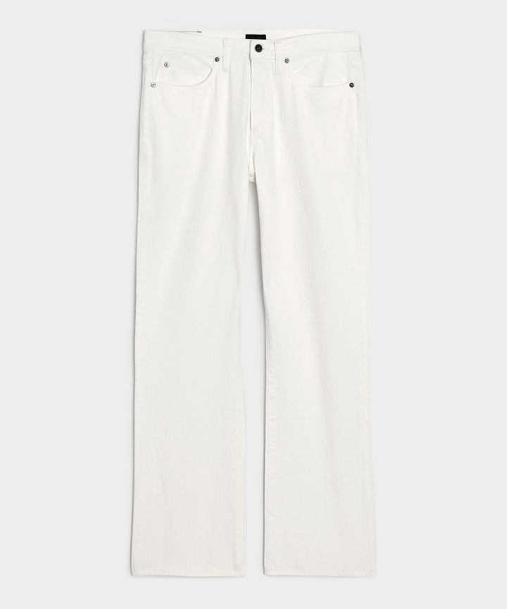 Western Jean in White