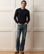 Western Jean in Medium Indigo