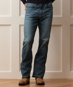 Western Jean in Medium Indigo