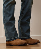 Western Jean in Medium Indigo