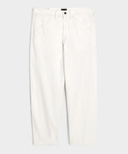 Relaxed Barrel Jean in White