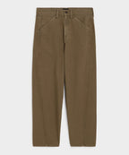 Relaxed Barrel Jean in Brown
