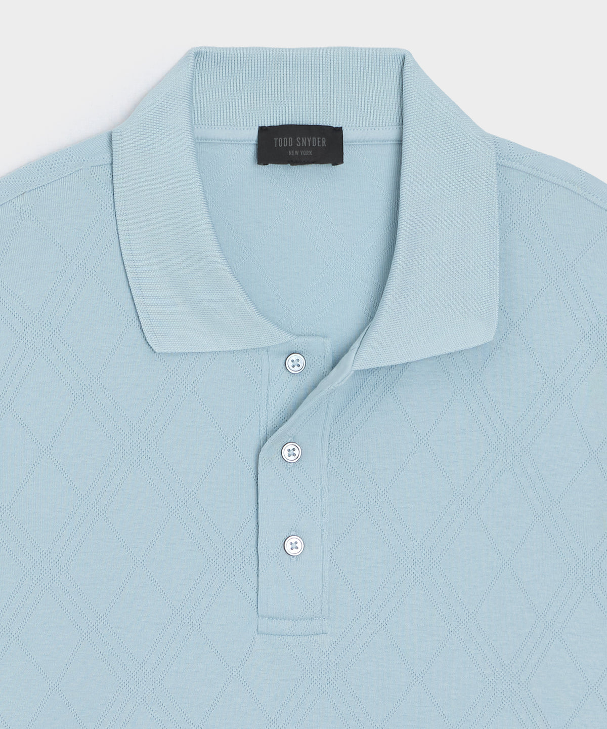 Cotton Jacquard Polo