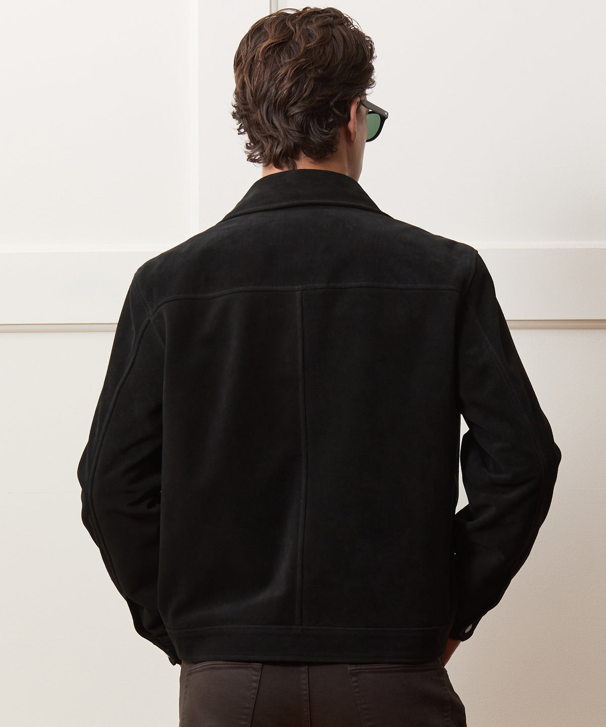 Italian Suede Grant Jacket