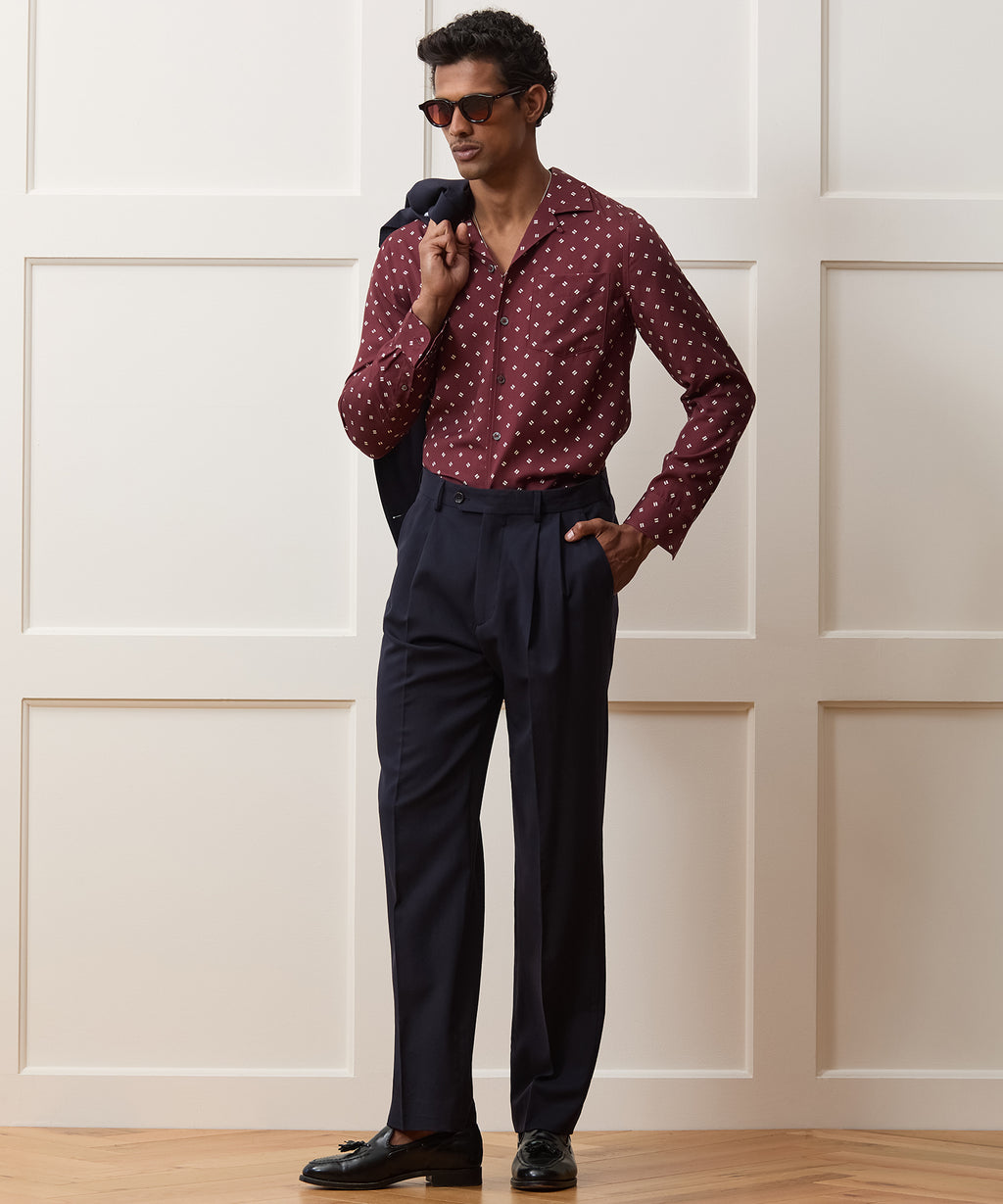 Relaxed Italian Gabardine Sutton Suit