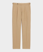 Italian Linen Side Tab Trouser