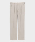 Italian Linen Side Tab Trouser